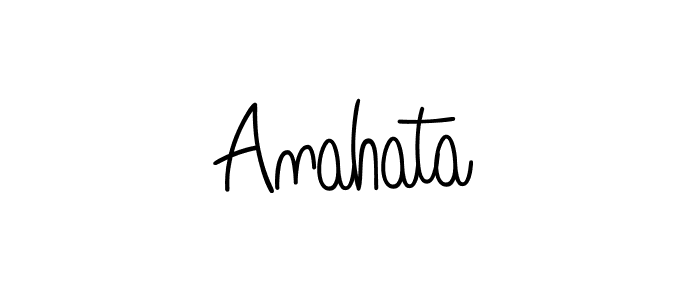 Make a beautiful signature design for name Anahata. Use this online signature maker to create a handwritten signature for free. Anahata signature style 5 images and pictures png