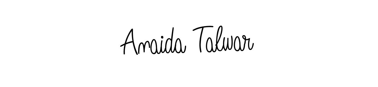 if you are searching for the best signature style for your name Anaida Talwar. so please give up your signature search. here we have designed multiple signature styles  using Angelique-Rose-font-FFP. Anaida Talwar signature style 5 images and pictures png