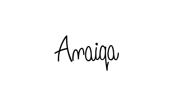 The best way (Angelique-Rose-font-FFP) to make a short signature is to pick only two or three words in your name. The name Anaiqa include a total of six letters. For converting this name. Anaiqa signature style 5 images and pictures png