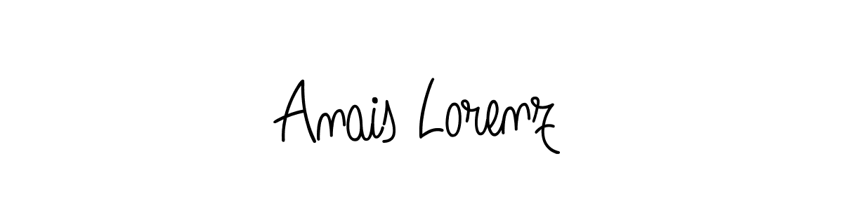 How to make Anais Lorenz signature? Angelique-Rose-font-FFP is a professional autograph style. Create handwritten signature for Anais Lorenz name. Anais Lorenz signature style 5 images and pictures png