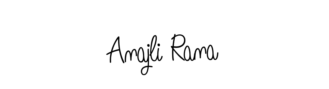 How to make Anajli Rana signature? Angelique-Rose-font-FFP is a professional autograph style. Create handwritten signature for Anajli Rana name. Anajli Rana signature style 5 images and pictures png