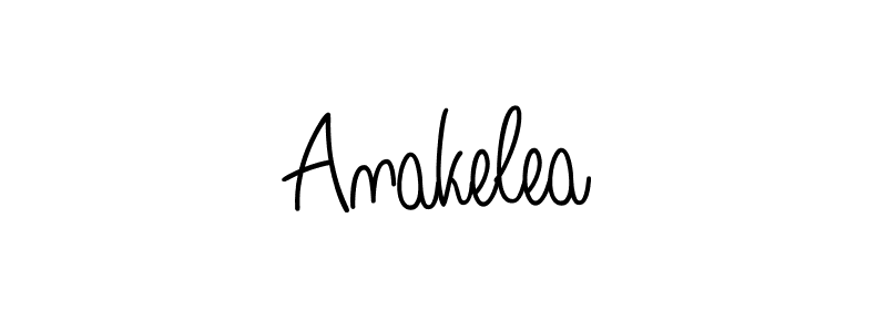 Also we have Anakelea name is the best signature style. Create professional handwritten signature collection using Angelique-Rose-font-FFP autograph style. Anakelea signature style 5 images and pictures png
