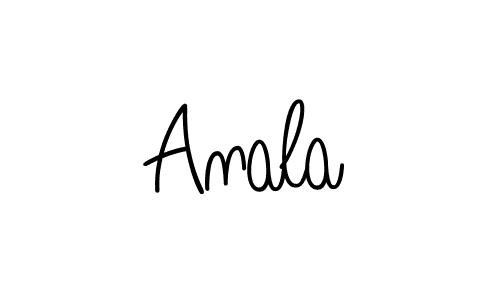 It looks lik you need a new signature style for name Anala. Design unique handwritten (Angelique-Rose-font-FFP) signature with our free signature maker in just a few clicks. Anala signature style 5 images and pictures png