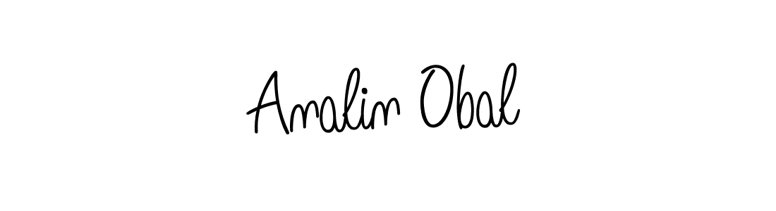 It looks lik you need a new signature style for name Analin Obal. Design unique handwritten (Angelique-Rose-font-FFP) signature with our free signature maker in just a few clicks. Analin Obal signature style 5 images and pictures png