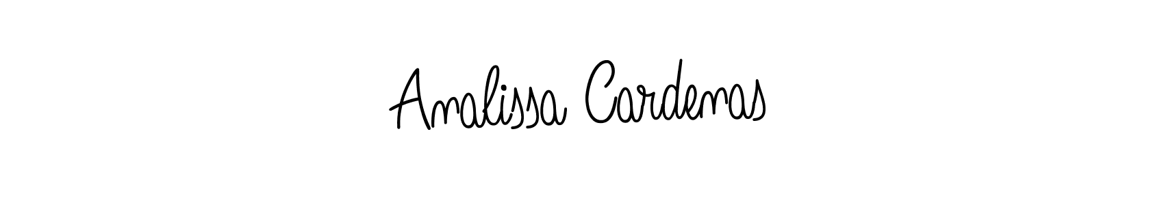 This is the best signature style for the Analissa Cardenas name. Also you like these signature font (Angelique-Rose-font-FFP). Mix name signature. Analissa Cardenas signature style 5 images and pictures png