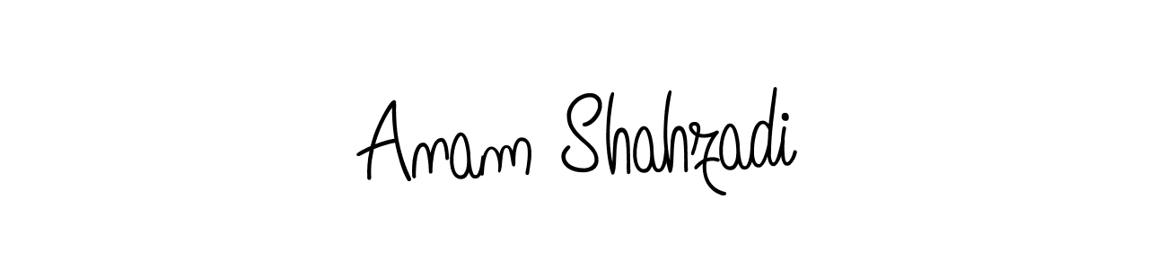 Check out images of Autograph of Anam Shahzadi name. Actor Anam Shahzadi Signature Style. Angelique-Rose-font-FFP is a professional sign style online. Anam Shahzadi signature style 5 images and pictures png