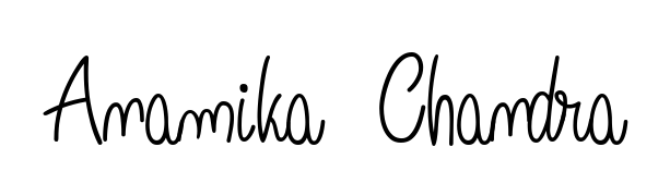 The Angelique-Rose-font-FFP signature style provides a bold statement for name Anamika  Chandra. Designed for business owners, executives, and leaders. Anamika  Chandra signature style 5 images and pictures png