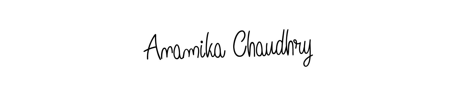 It looks lik you need a new signature style for name Anamika Chaudhry. Design unique handwritten (Angelique-Rose-font-FFP) signature with our free signature maker in just a few clicks. Anamika Chaudhry signature style 5 images and pictures png