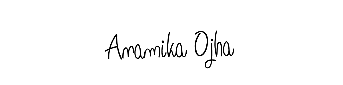 Similarly Angelique-Rose-font-FFP is the best handwritten signature design. Signature creator online .You can use it as an online autograph creator for name Anamika Ojha. Anamika Ojha signature style 5 images and pictures png