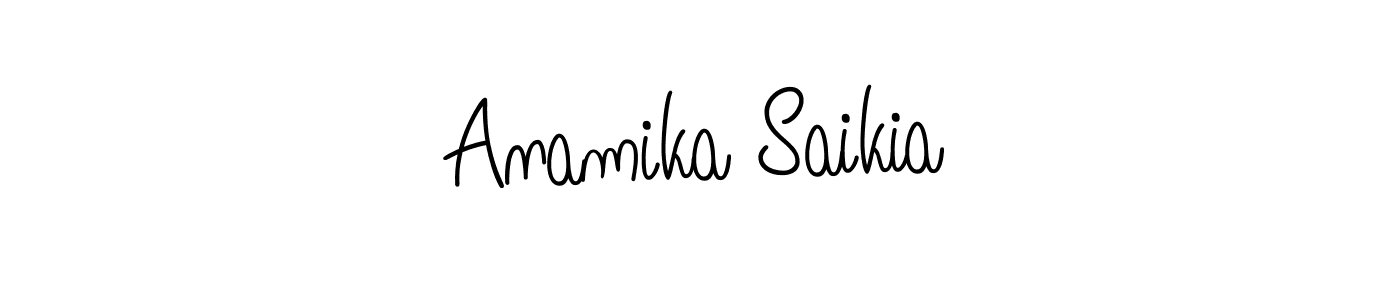 Here are the top 10 professional signature styles for the name Anamika Saikia. These are the best autograph styles you can use for your name. Anamika Saikia signature style 5 images and pictures png
