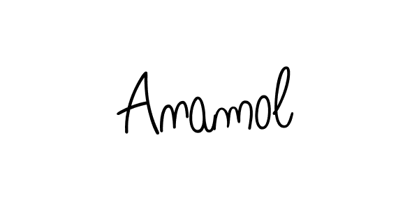 Make a beautiful signature design for name Anamol. Use this online signature maker to create a handwritten signature for free. Anamol signature style 5 images and pictures png