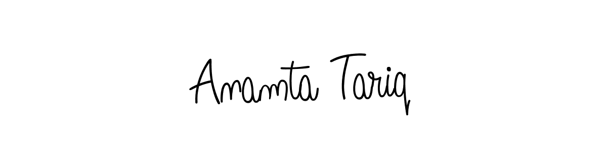 It looks lik you need a new signature style for name Anamta Tariq. Design unique handwritten (Angelique-Rose-font-FFP) signature with our free signature maker in just a few clicks. Anamta Tariq signature style 5 images and pictures png