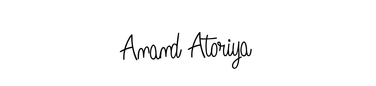 This is the best signature style for the Anand Atoriya name. Also you like these signature font (Angelique-Rose-font-FFP). Mix name signature. Anand Atoriya signature style 5 images and pictures png