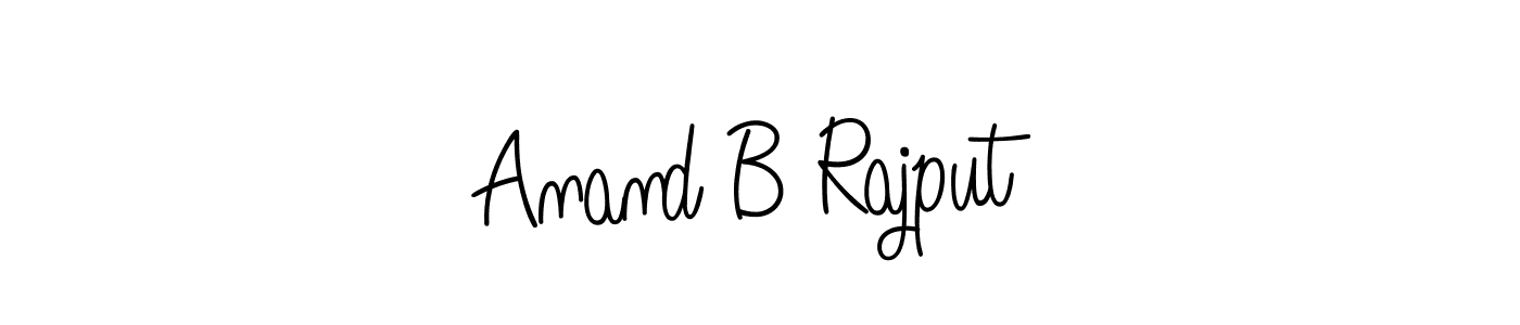 Check out images of Autograph of Anand B Rajput name. Actor Anand B Rajput Signature Style. Angelique-Rose-font-FFP is a professional sign style online. Anand B Rajput signature style 5 images and pictures png