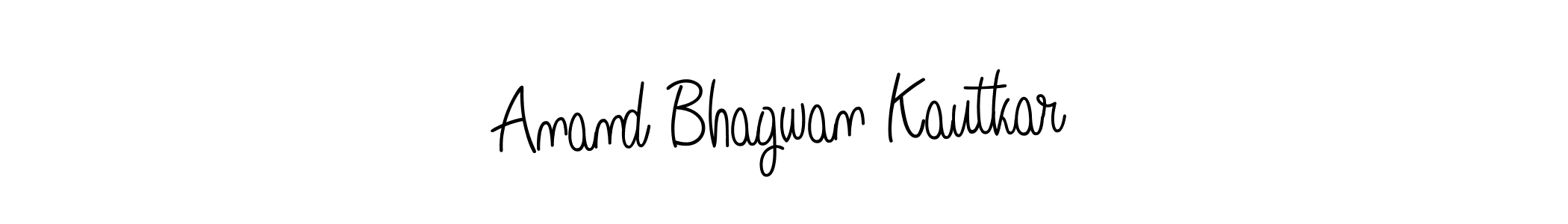 if you are searching for the best signature style for your name Anand Bhagwan Kautkar. so please give up your signature search. here we have designed multiple signature styles  using Angelique-Rose-font-FFP. Anand Bhagwan Kautkar signature style 5 images and pictures png