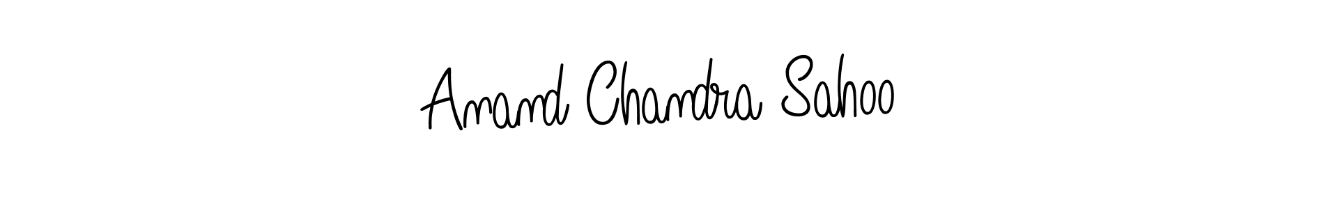 Create a beautiful signature design for name Anand Chandra Sahoo. With this signature (Angelique-Rose-font-FFP) fonts, you can make a handwritten signature for free. Anand Chandra Sahoo signature style 5 images and pictures png