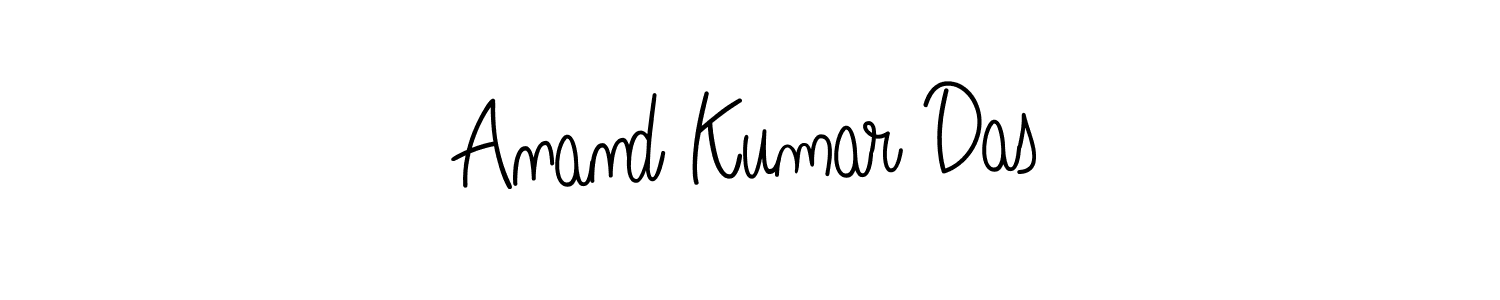 How to make Anand Kumar Das name signature. Use Angelique-Rose-font-FFP style for creating short signs online. This is the latest handwritten sign. Anand Kumar Das signature style 5 images and pictures png