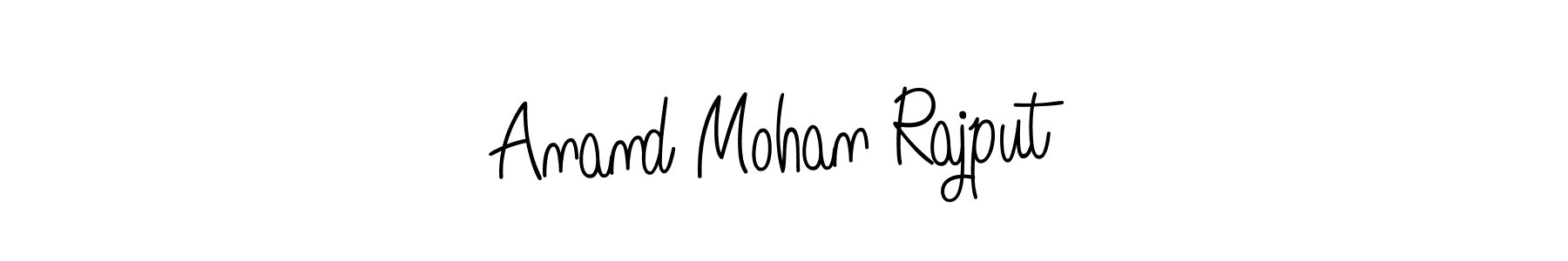 Make a beautiful signature design for name Anand Mohan Rajput. With this signature (Angelique-Rose-font-FFP) style, you can create a handwritten signature for free. Anand Mohan Rajput signature style 5 images and pictures png