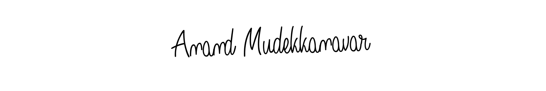 Make a beautiful signature design for name Anand Mudekkanavar. Use this online signature maker to create a handwritten signature for free. Anand Mudekkanavar signature style 5 images and pictures png