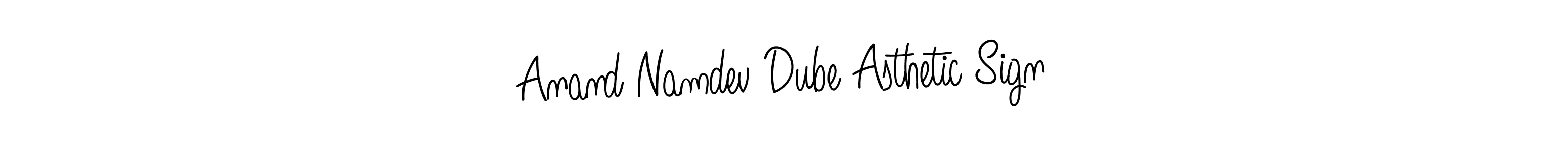 It looks lik you need a new signature style for name Anand Namdev Dube Asthetic Sign. Design unique handwritten (Angelique-Rose-font-FFP) signature with our free signature maker in just a few clicks. Anand Namdev Dube Asthetic Sign signature style 5 images and pictures png