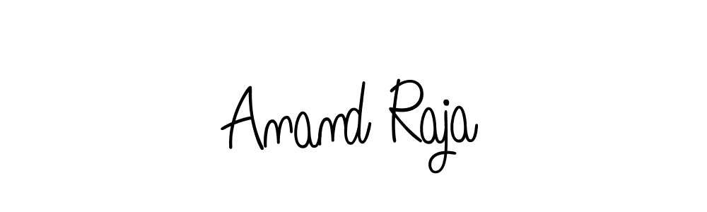 You should practise on your own different ways (Angelique-Rose-font-FFP) to write your name (Anand Raja) in signature. don't let someone else do it for you. Anand Raja signature style 5 images and pictures png