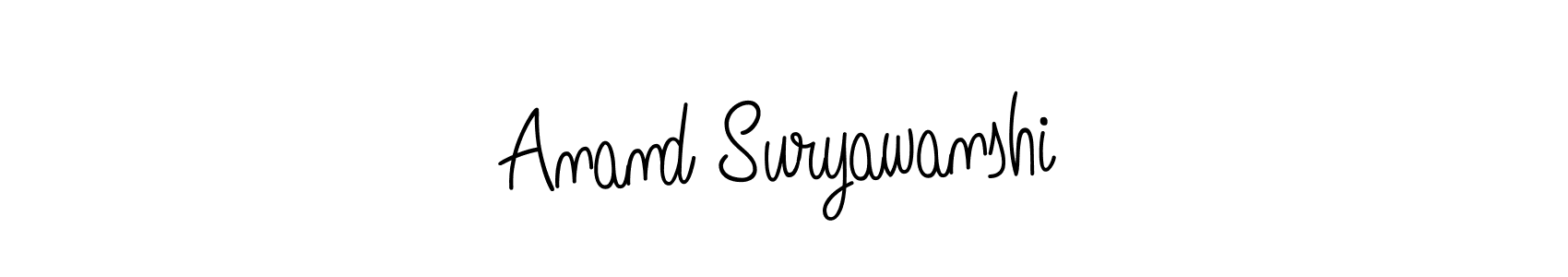 Make a short Anand Suryawanshi signature style. Manage your documents anywhere anytime using Angelique-Rose-font-FFP. Create and add eSignatures, submit forms, share and send files easily. Anand Suryawanshi signature style 5 images and pictures png