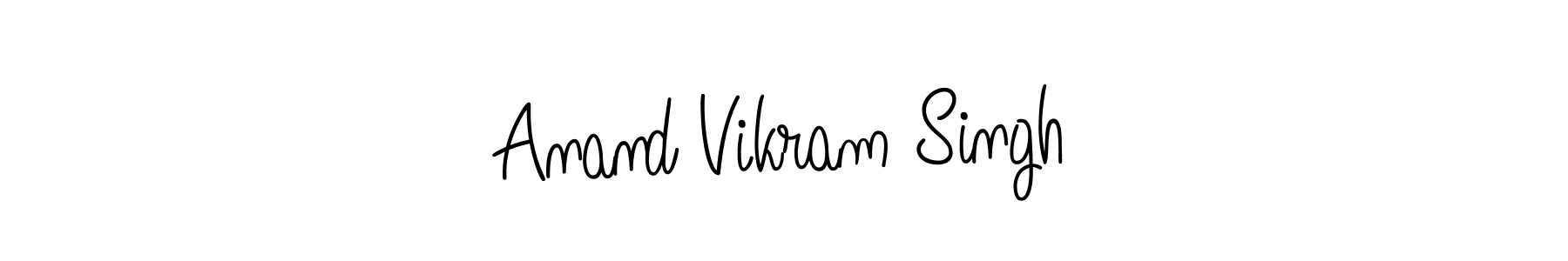 The best way (Angelique-Rose-font-FFP) to make a short signature is to pick only two or three words in your name. The name Anand Vikram Singh include a total of six letters. For converting this name. Anand Vikram Singh signature style 5 images and pictures png