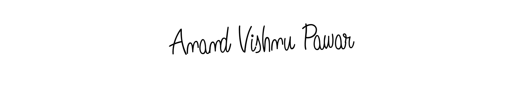 Make a short Anand Vishnu Pawar signature style. Manage your documents anywhere anytime using Angelique-Rose-font-FFP. Create and add eSignatures, submit forms, share and send files easily. Anand Vishnu Pawar signature style 5 images and pictures png