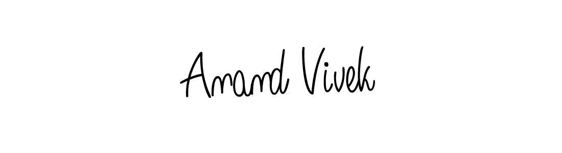 This is the best signature style for the Anand Vivek name. Also you like these signature font (Angelique-Rose-font-FFP). Mix name signature. Anand Vivek signature style 5 images and pictures png