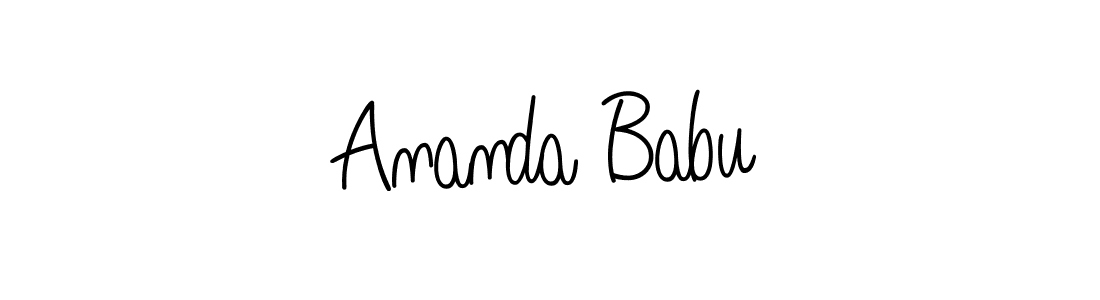 Also You can easily find your signature by using the search form. We will create Ananda Babu name handwritten signature images for you free of cost using Angelique-Rose-font-FFP sign style. Ananda Babu signature style 5 images and pictures png