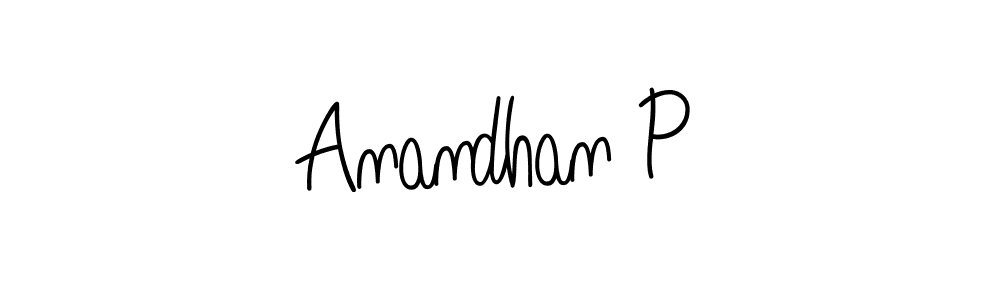 Also we have Anandhan P name is the best signature style. Create professional handwritten signature collection using Angelique-Rose-font-FFP autograph style. Anandhan P signature style 5 images and pictures png