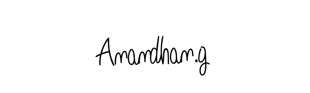 Also we have Anandhan.g name is the best signature style. Create professional handwritten signature collection using Angelique-Rose-font-FFP autograph style. Anandhan.g signature style 5 images and pictures png