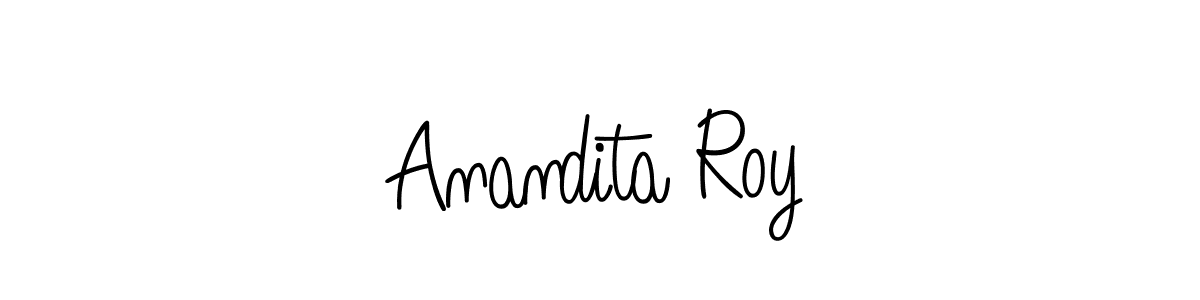 The best way (Angelique-Rose-font-FFP) to make a short signature is to pick only two or three words in your name. The name Anandita Roy include a total of six letters. For converting this name. Anandita Roy signature style 5 images and pictures png