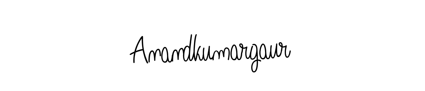 Create a beautiful signature design for name Anandkumargaur. With this signature (Angelique-Rose-font-FFP) fonts, you can make a handwritten signature for free. Anandkumargaur signature style 5 images and pictures png