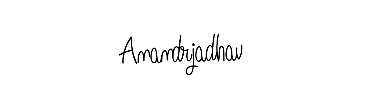 Also we have Anandrjadhav name is the best signature style. Create professional handwritten signature collection using Angelique-Rose-font-FFP autograph style. Anandrjadhav signature style 5 images and pictures png