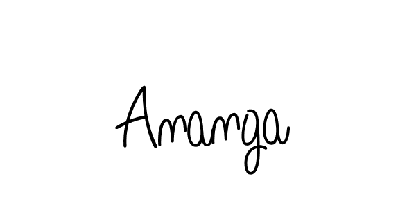 Once you've used our free online signature maker to create your best signature Angelique-Rose-font-FFP style, it's time to enjoy all of the benefits that Ananga name signing documents. Ananga signature style 5 images and pictures png