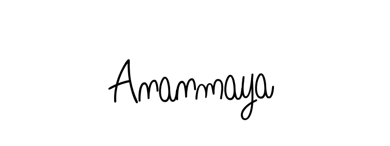 Ananmaya stylish signature style. Best Handwritten Sign (Angelique-Rose-font-FFP) for my name. Handwritten Signature Collection Ideas for my name Ananmaya. Ananmaya signature style 5 images and pictures png