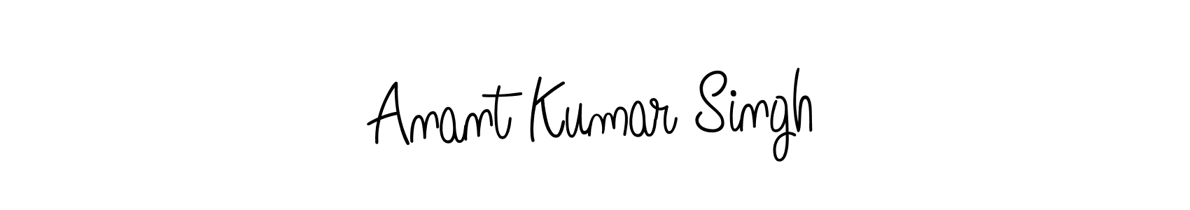 Anant Kumar Singh stylish signature style. Best Handwritten Sign (Angelique-Rose-font-FFP) for my name. Handwritten Signature Collection Ideas for my name Anant Kumar Singh. Anant Kumar Singh signature style 5 images and pictures png