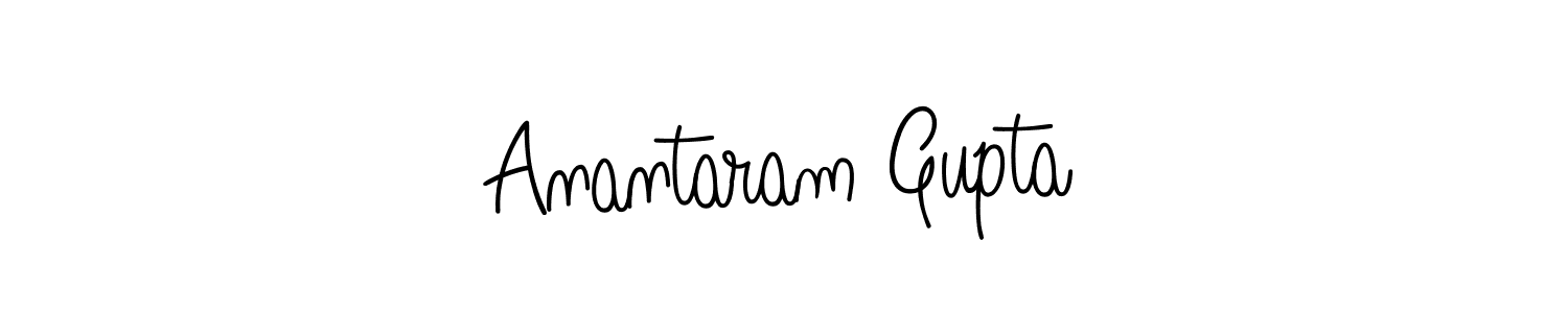 if you are searching for the best signature style for your name Anantaram Gupta. so please give up your signature search. here we have designed multiple signature styles  using Angelique-Rose-font-FFP. Anantaram Gupta signature style 5 images and pictures png