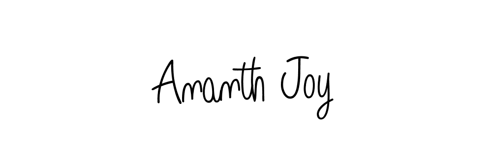 Make a short Ananth Joy signature style. Manage your documents anywhere anytime using Angelique-Rose-font-FFP. Create and add eSignatures, submit forms, share and send files easily. Ananth Joy signature style 5 images and pictures png