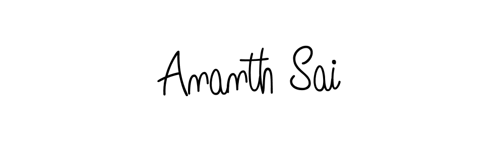 if you are searching for the best signature style for your name Ananth Sai. so please give up your signature search. here we have designed multiple signature styles  using Angelique-Rose-font-FFP. Ananth Sai signature style 5 images and pictures png