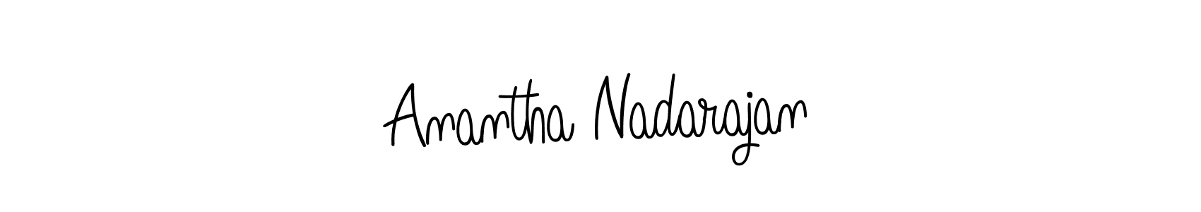 How to make Anantha Nadarajan signature? Angelique-Rose-font-FFP is a professional autograph style. Create handwritten signature for Anantha Nadarajan name. Anantha Nadarajan signature style 5 images and pictures png