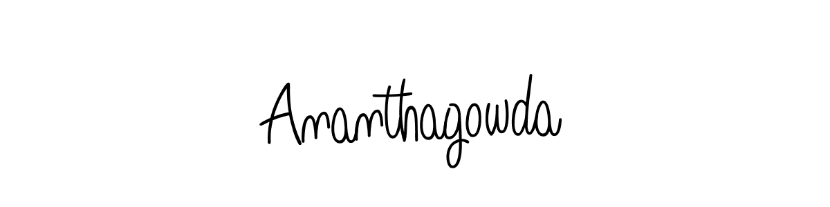 Once you've used our free online signature maker to create your best signature Angelique-Rose-font-FFP style, it's time to enjoy all of the benefits that Ananthagowda name signing documents. Ananthagowda signature style 5 images and pictures png