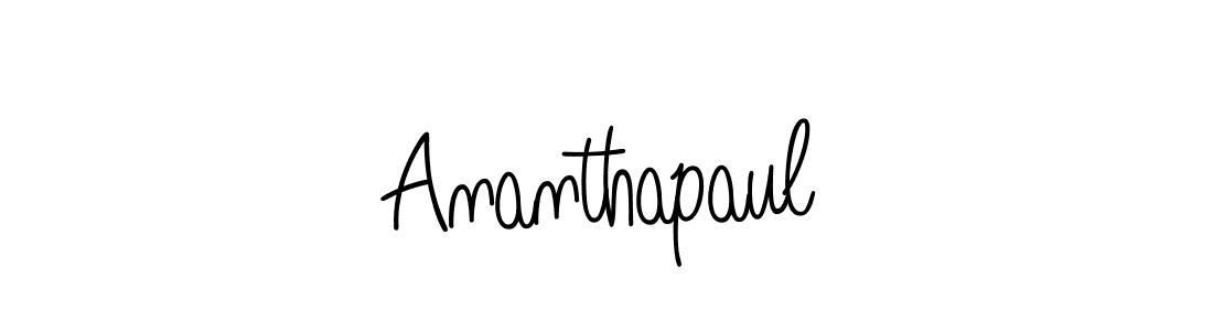 Best and Professional Signature Style for Ananthapaul. Angelique-Rose-font-FFP Best Signature Style Collection. Ananthapaul signature style 5 images and pictures png