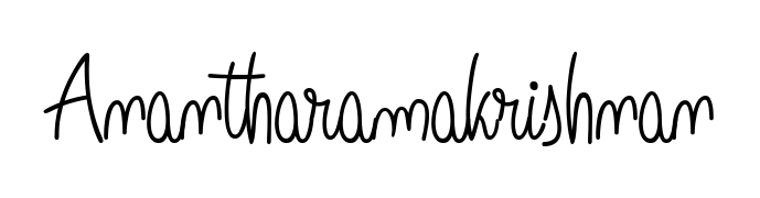 Elevate your brand with a stunning Anantharamakrishnan eSignature. The Angelique-Rose-font-FFP style provides a balanced, flowing aesthetic for everyday signing. Anantharamakrishnan signature style 5 images and pictures png