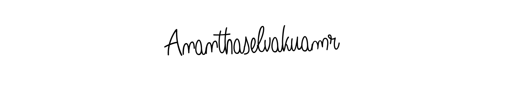 Create a beautiful signature design for name Ananthaselvakuamr. With this signature (Angelique-Rose-font-FFP) fonts, you can make a handwritten signature for free. Ananthaselvakuamr signature style 5 images and pictures png