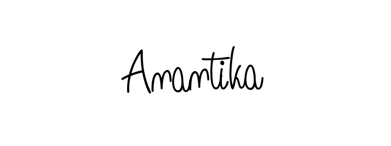 Once you've used our free online signature maker to create your best signature Angelique-Rose-font-FFP style, it's time to enjoy all of the benefits that Anantika name signing documents. Anantika signature style 5 images and pictures png