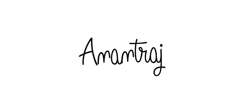 Make a beautiful signature design for name Anantraj. With this signature (Angelique-Rose-font-FFP) style, you can create a handwritten signature for free. Anantraj signature style 5 images and pictures png