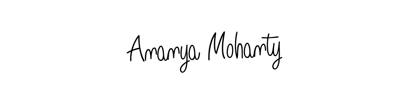 Make a beautiful signature design for name Ananya Mohanty. Use this online signature maker to create a handwritten signature for free. Ananya Mohanty signature style 5 images and pictures png