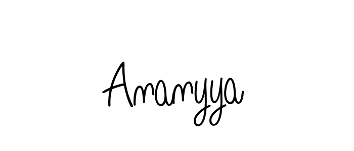 It looks lik you need a new signature style for name Ananyya. Design unique handwritten (Angelique-Rose-font-FFP) signature with our free signature maker in just a few clicks. Ananyya signature style 5 images and pictures png